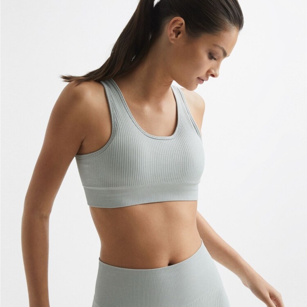 NWT Reiss Castore Sports Bra in Green (M/L)